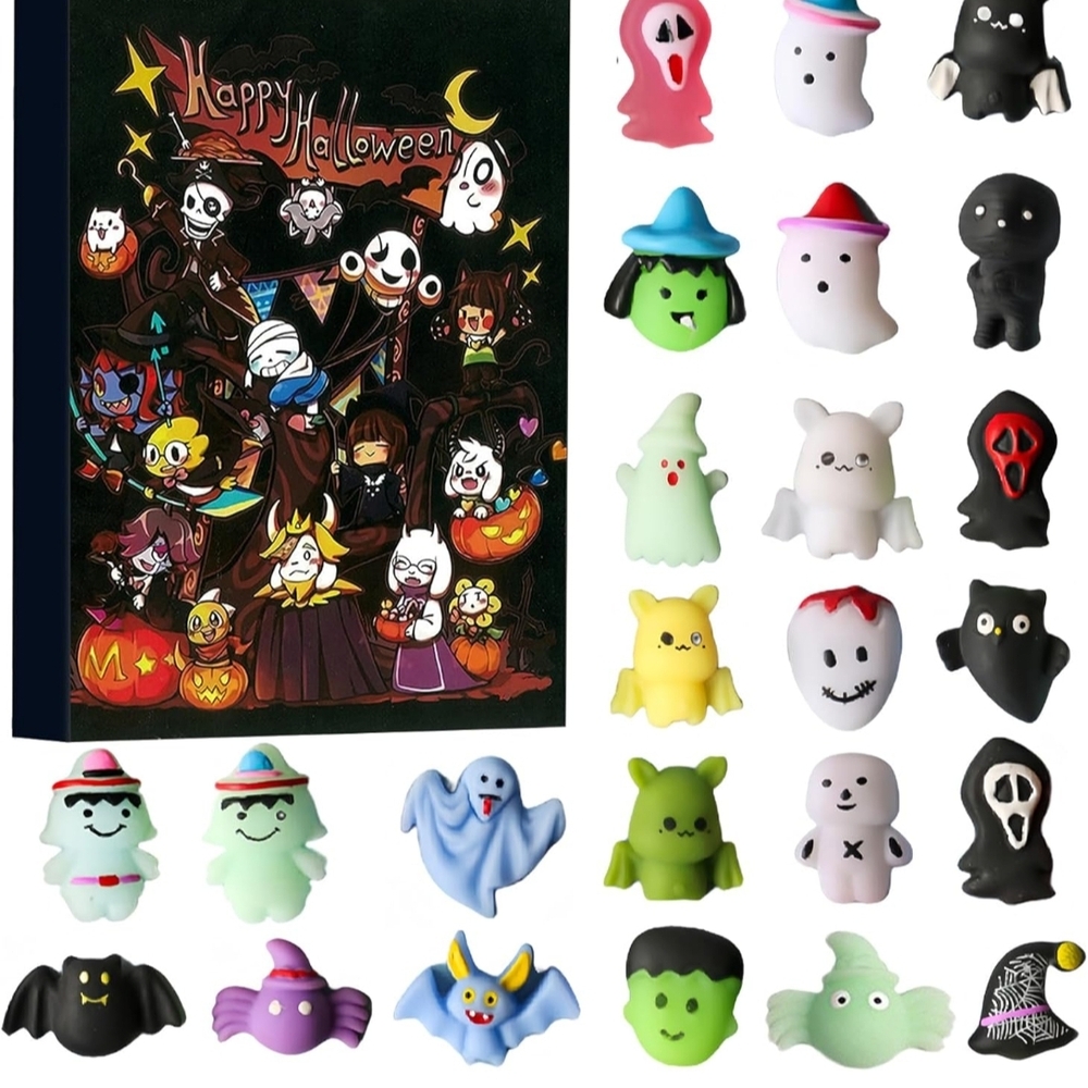Halloween Squishy Toys Set